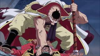 One Piece  Whitebeard VS Blackbeard Eng Dub [upl. by Netnerb]