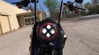 2017 Road King Special w Bassani Exhaust Walkaround Startup and Rev Sound at 1118 [upl. by Sucramrej24]