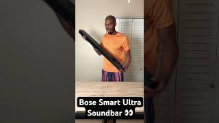 Bose Smart Ultra Soundbar  First Look 👀 [upl. by Granniah]