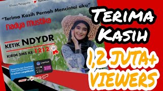 Nadya Mustika  Terima Kasih Pernah Mencintai Aku Official Lyric Video [upl. by Ailey]