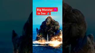 Water 🌊 Monster 💀 reveal 🤢monster sea shorts shortsfeed [upl. by Nilya]