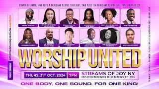 THURSDAY OCTOBER 31ST  WORSHIP UNITED 2024 [upl. by Joung]