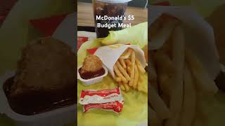 McDonalds 5 Budget Deal Meal is a Value for the Pockets [upl. by Enna]