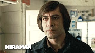 No Country for Old Men  Coin Toss HD  Javier Bardem  MIRAMAX [upl. by Bornie]