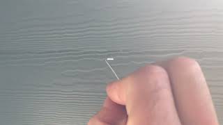 Hanger for Hardie siding without drilling or nailing [upl. by Crawley359]