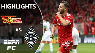 Union Berlin notches first win of the season vs Gladbach  Bundesliga Highlights  ESPN FC [upl. by Kuth]