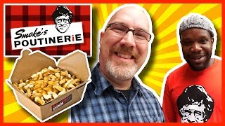 How to Make a Poutine at Smokes Poutinerie with Special Guest Muhi [upl. by Haibot]