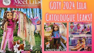 American Girl Doll Girl of the year 2024 Lila Monetti Catolougue leaks Official images  Collection [upl. by Cordier886]