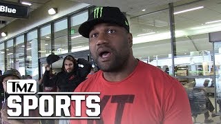 Rampage Jackson Blasts 50 Cent Youre Not a Real Fighter  TMZ Sports [upl. by Saretta]