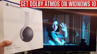 Connect PS5 Pulse 3D Headset to PC and Get Dolby Atmos Sound on Windows 10 [upl. by Homans37]