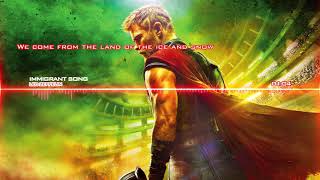 Thor Ragnarok Led Zeppelin  Immigrant Song Full lyrics [upl. by Htebasyle490]