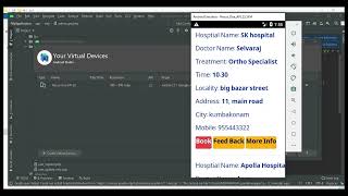 Doctor Appointment Booking System Android App  Full Explanation [upl. by Ducan]