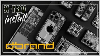 dBrand XRay Skin Install  iPhone 15 Pro Max [upl. by Hplodur]