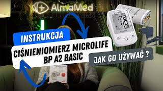 Ciśnieniomierz Microlife BP A2 Basic Instrukcja Poradnik Krok po kroku [upl. by Biggs]