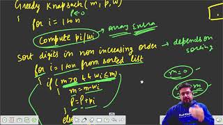 Knapsack Problem With Example Greedy Techniques Algorithm  part3 [upl. by Enylekcaj]