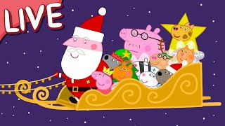 Peppa Pig Christmas Episodes 🎄 Peppa Pig STREAMING NOW 🌈 Kids Videos 🔴 [upl. by Remat]