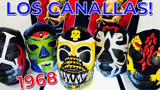 MILMASCARAS Los Canallas 1968 El Nacimiento de una Joya México 70 Velocirráptores Cíclope Dragones [upl. by Inattirb222]