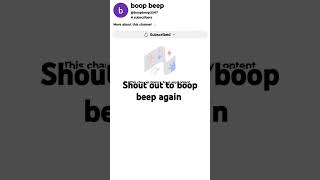 Shout out to boop beep [upl. by Ahen]