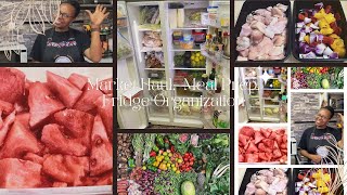 Market Haul Monthly Meal amp Ingredient Prep Fridge Organization  Jikoni Magic [upl. by Kulsrud]