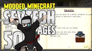 Minecraft SevTech Ages  50  NEW OP TINKERS ARMORY  Modded Minecraft 1122 [upl. by Banky855]