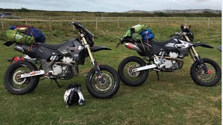 DRZ400SM CAMPING TRIP 2016 [upl. by Cal908]