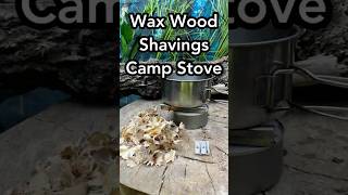 💥Crafted Wax Wood Shavings Camp Stove💥 [upl. by Florette]