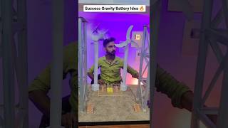 gravity battery 🔥 hai na amazing experiment shorts attitude engineering motivation [upl. by Behn]