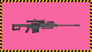 Light Fifty Barrett M82 Anti Materiel Precision Rifle Sound Effect Download MP3  Pure Sound Effect [upl. by Salisbury189]