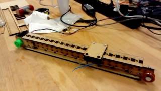 TapeCore lasercut linear axis [upl. by Deedahs]