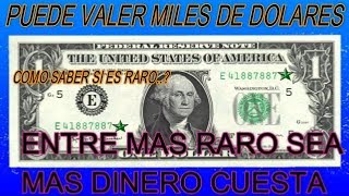 PUEDE VALER UNA PEQUEñA FORTUNA BILLETE CON ESTRELLA ES MUY RARO PAGINA PARA VERIFICARLO [upl. by Shelton31]