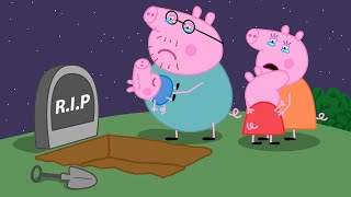 Daddy Pig Desperate Attempt to Save George  Peppa Pig Funny Animation [upl. by Eiramasil911]