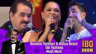 İbrahim Tatlıses amp Hülya Avşar amp İdo Tatlıses  Mavi Mavi [upl. by Ynnol562]