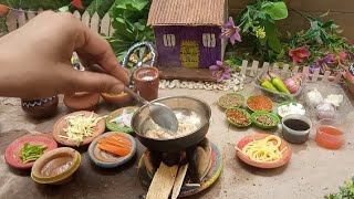 Miniature Spaghetti Recipe  Miniature ASMR Cooking  Spaghetti Recipe  Mini Food [upl. by Gnouhk]