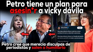 Vicky Dávila no podrá ser presidente ¡Esta en PELIGRO  Petro la amenza [upl. by Heinrich]