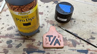 3 Tips For Dyeing Leather Black [upl. by Shandeigh]