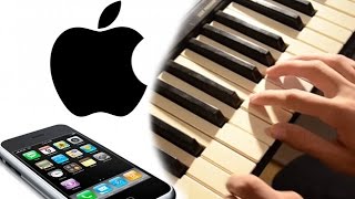 Старый рингтон айфона на пианино обучение  How to play old IPhone theme on piano [upl. by Fari]