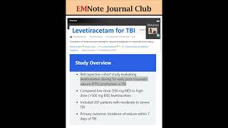 Keppra levetiracetam for TBI [upl. by Bartlett208]