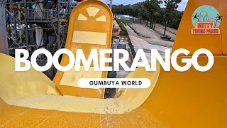 Boomerango  Gumbuya World Water Slide POV [upl. by Laing]