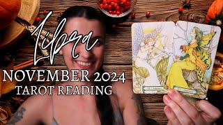 LIBRA ♎ Your Next Steps Are Being Taken November 2024 Tarot Reading [upl. by Halsted]