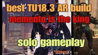 The division 2 try this build for pvp TU183 best memento AR build solo manhunt and entertainment [upl. by Ojoj]