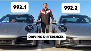 Driving the Porsche 911 9921 and 2 back to back [upl. by Ititrefen]