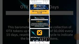 🔥🔥🔥 OTX EXCHANGE WITHDRAWAL amp STAKING PROGRAM UPDATES 🎉🎉🎉 OTX GOING TO 10 💲🔜🔜🔜 [upl. by Ennairod71]