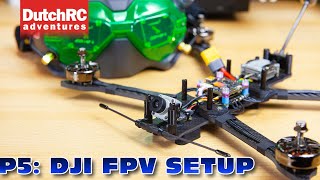 How to install DJI Digital FPV  Vista unit Rotorama Buddy 7quot Build [upl. by Zebe]