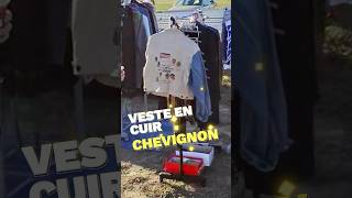 Veste en cuir Chevignon dénichée en videgrenier  🔥💸 VesteCuir Chevignon VideGrenier [upl. by Nelson819]