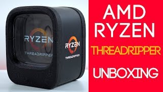 AMD RYZEN Threadripper 1950X Unboxing [upl. by Annunciata]