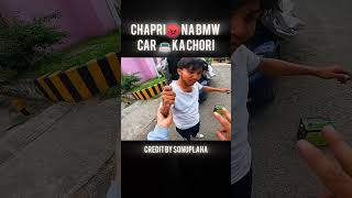 CHAPRI🥵 NA BMW CAR 🚘KA 😱BATTERY🔋 CHORI🥶 KAR LIYA 😡😡shortsfeed zx10r motovlog [upl. by Notyap594]