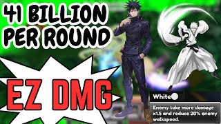 MEGUMI 41 BILLION DAMAGE FARM STRAT  Anime World Tower Defense [upl. by Ayak480]