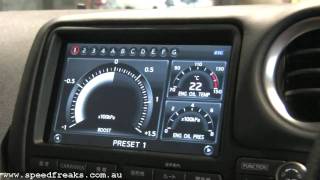 Nissan R35 GTR SpecV Dash Demo  HD [upl. by Myrta]