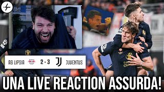 MI HANNO SGRIDATO PER IL TROPPO CASINO  LIPSIA JUVENTUS 23 LIVE REACTION [upl. by Notnerb]