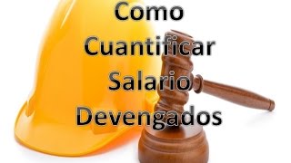 Como Calcular Salario Devengados  Derecho Laboral México [upl. by Stroup]